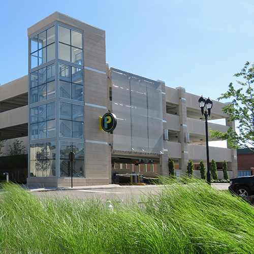 Photography of project “Crocker Park Parking Garage”