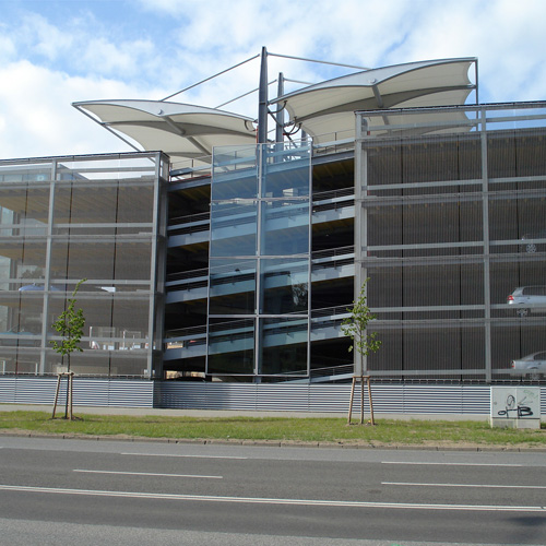 Photography of project “Parking Garage MTSC Rostock”